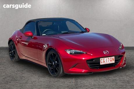 Red 2016 Mazda MX-5 Roadster Gt