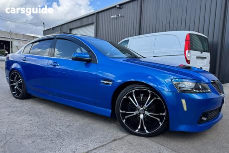 Blue 2009 Holden Commodore Sedan Ss-V