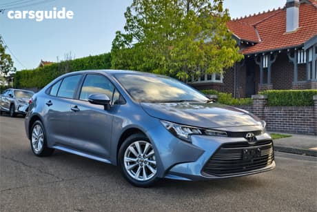 Grey 2024 Toyota Corolla Sedan Ascent Sport