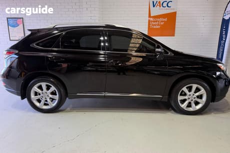 Black 2009 Lexus RX350 Wagon Sports Luxury