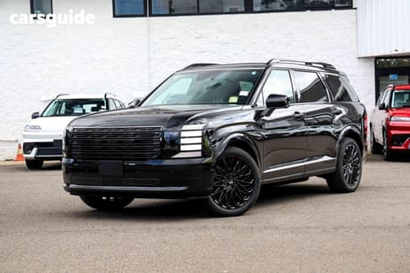 Black 2026 Hyundai Palisade Wagon Calligraphy Blk (8 Seat) Hev