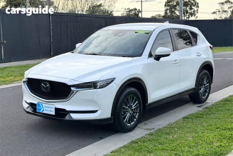 White 2021 Mazda CX-5 Wagon Touring (Awd)