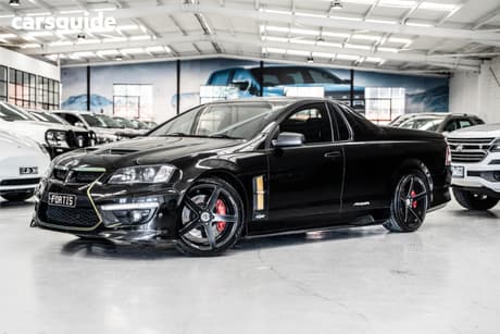 Black 2011 HSV Maloo Ute Tray R8 R