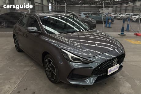Grey 2023 MG MG5 Sedan Essence