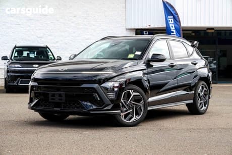 Black 2026 Hyundai Kona Wagon Elite N Line