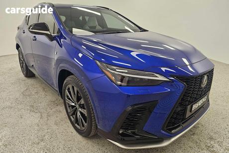 Blue 2025 Lexus NX450H+ Wagon F Sport + Ep2 Phev Awd