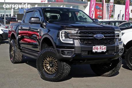 Black 2022 Ford Ranger Double Cab Pick Up Sport 3.0 (4X4)