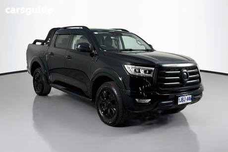 Black 2024 GWM UTE Dual Cab Utility Cannon Vanta (4X4)