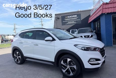 White 2018 Hyundai Tucson Wagon Highlander R-Series (Awd)
