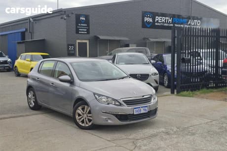Grey 2017 Peugeot 308 Hatchback Active