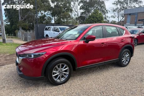 Red 2023 Mazda CX-5 Wagon G25 Maxx Sport (Fwd)