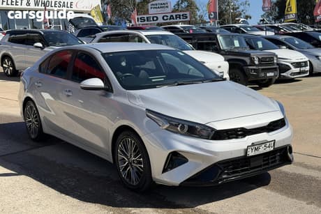 Silver 2022 Kia Cerato Sedan Sport+