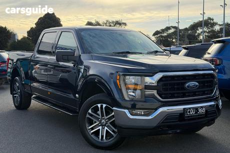 Blue 2023 Ford F150 Double Cab Pick Up Xlt Lwb (4X4)