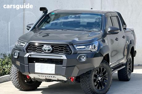 Grey 2022 Toyota Hilux Double Cab Pick Up Rugged X (4X4)