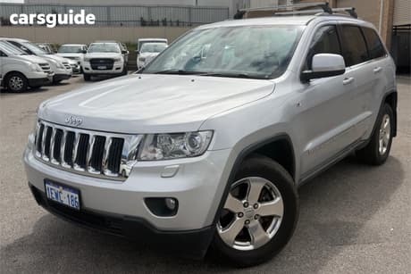 Silver 2012 Jeep Grand Cherokee Wagon Laredo (4X4)
