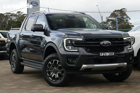 Grey 2025 Ford Ranger Double Cab Pick Up Platinum 3.0 (4X4)