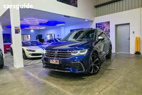 Blue 2023 Volkswagen Tiguan Wagon Allspace 162Tsi R-Line