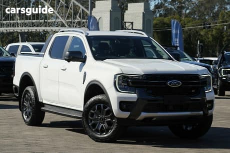 White 2025 Ford Ranger Double Cab Pick Up Wildtrak 2.0 (4X4)