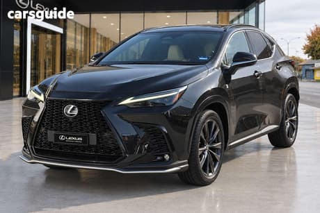 Black 2022 Lexus NX350H Wagon F Sport Hybrid Awd