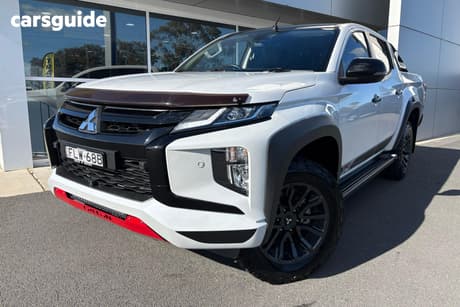 White 2023 Mitsubishi Triton Double Cab Pick Up Gsr (4X4)