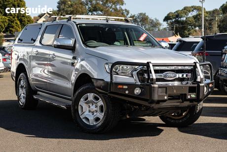 Silver 2018 Ford Ranger Dual Cab Utility Xlt 3.2 (4X4) (5 Yr)