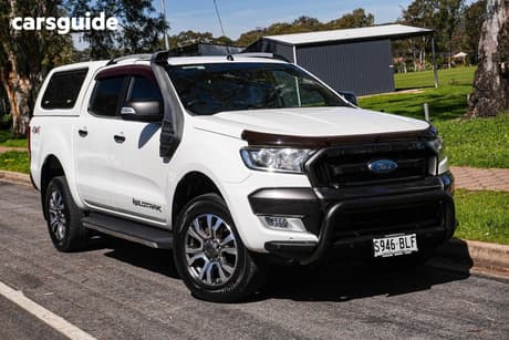 White 2016 Ford Ranger Dual Cab Pick-up Wildtrak 3.2 (4X4)