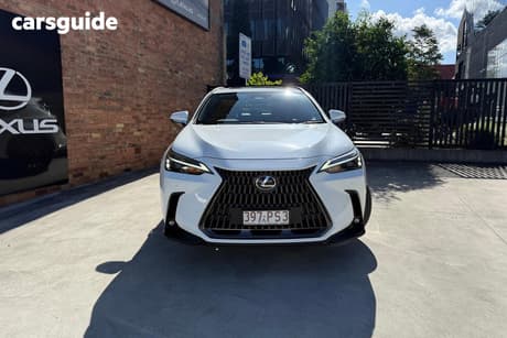 White 2026 Lexus NX SUV NX450H+ LUXURY 4X4