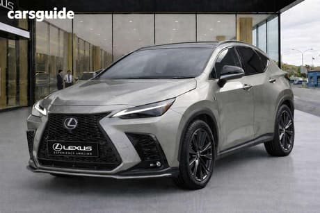Silver 2022 Lexus NX350H Wagon F Sport Hybrid Awd