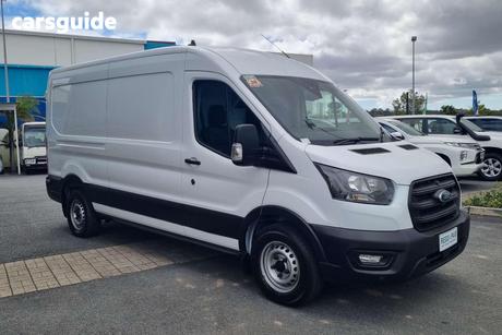 White 2020 Ford Transit Van 350L Lwb (Rwd) Srw