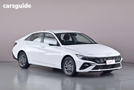White 2026 Hyundai I30 Sedan Hev 1.6P Dct