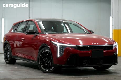 Red 2025 Kia K4 Hatchback Gt-Line