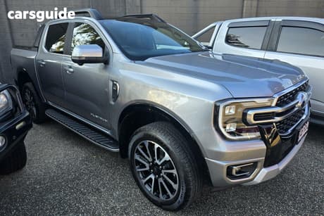 Silver 2025 Ford Ranger Double Cab Pick Up Platinum 3.0 (4X4)
