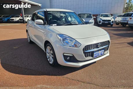 White 2023 Suzuki Swift Hatchback Gl Shadow