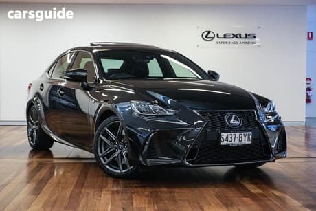 Black 2018 Lexus IS300 Sedan F Sport