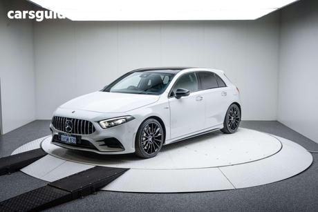 White 2020 Mercedes-Benz A35 Hatchback 4Matic