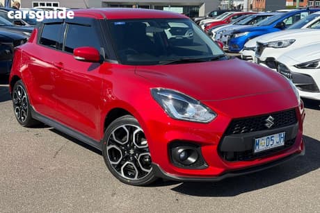 Red 2024 Suzuki Swift Hatchback Sport Turbo (Qld)