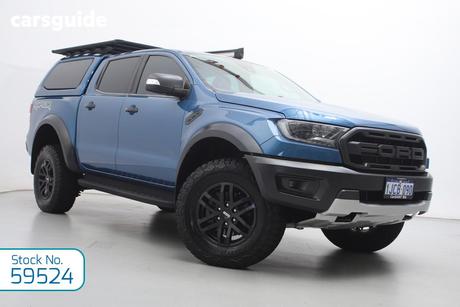 Blue 2020 Ford Ranger Double Cab Pick Up Raptor 2.0 (4X4)