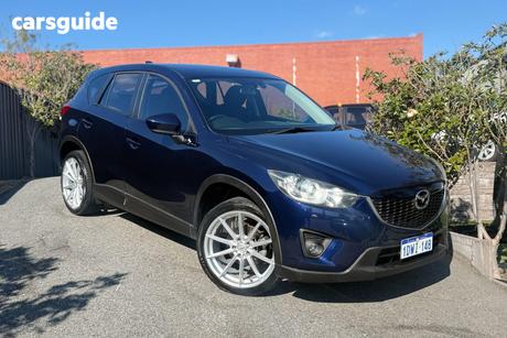 Blue 2012 Mazda CX-5 Wagon Maxx Sport (4X4)