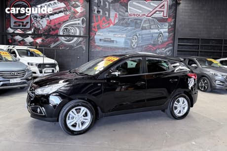Black 2012 Hyundai IX35 Wagon Active (Fwd)