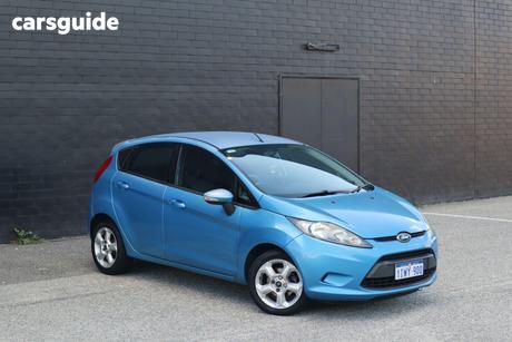 Blue 2010 Ford Fiesta Hatchback Zetec