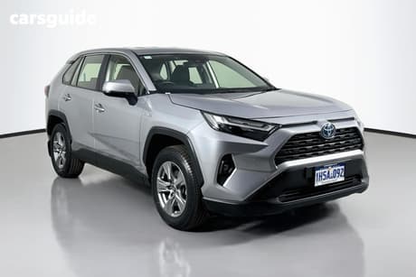 Silver 2022 Toyota RAV4 Wagon Gx (2Wd) Hybrid