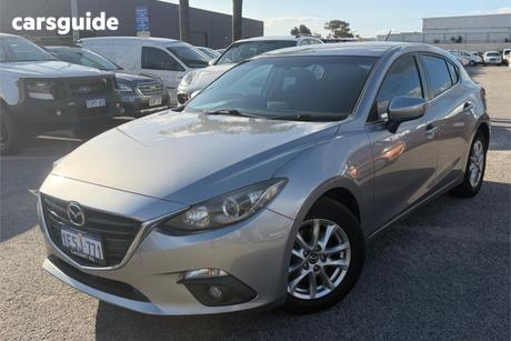 Silver 2015 Mazda 3 Hatchback Maxx
