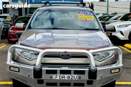 Gold 2015 Ford Territory Wagon Tx (4X4)