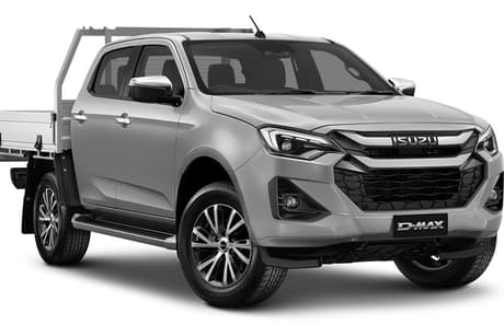 Silver 2026 Isuzu D-MAX Crew Cab Utility Ls-U (4X4)