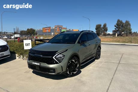 Green 2024 Kia Sportage Wagon Sx+ (Fwd)