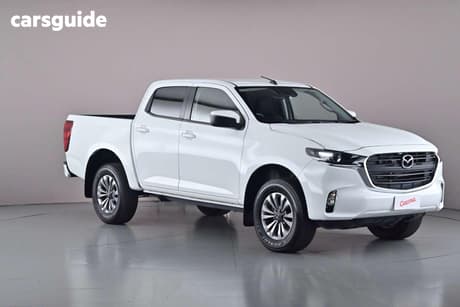 White 2023 Mazda BT-50 Dual Cab Pick-up Xt (4X4)