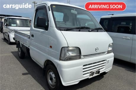 White 1999 Mazda Scrum Ute Tray KT TURBO