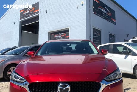 Red 2018 Mazda 6 Sedan Gt (5Yr)