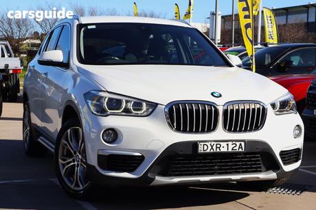 White 2018 BMW X1 Wagon Sdrive 18I
