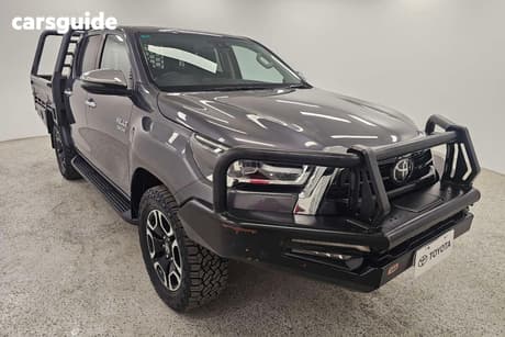 Silver 2023 Toyota Hilux Double Cab Chassis Sr5 (4X4)